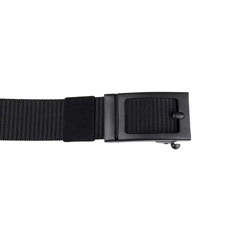 Cinturón deportivo outdoor para trekking, camping y uso diario con hebilla automática
